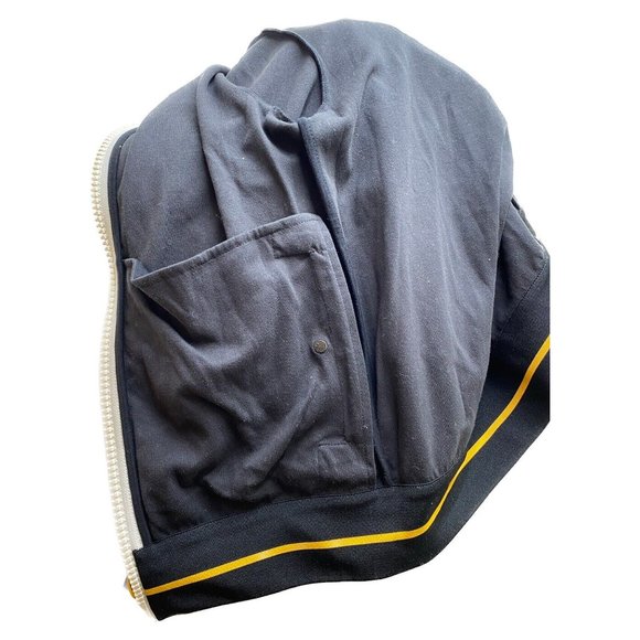 100% Auth NWT Moncler Zip Up Black Maglia Cardigan Men’s Sweatshirt Size Medium - Picture 7 of 11